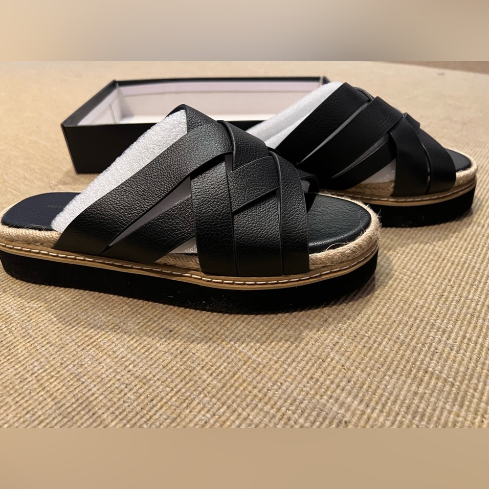 French Connection Size 9 Platform Espadrille Sandals - New in Box